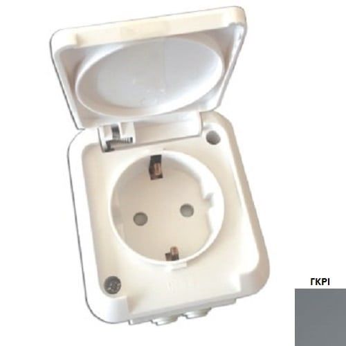 Εξωτερική Στεγανή Πρίζα Σούκο